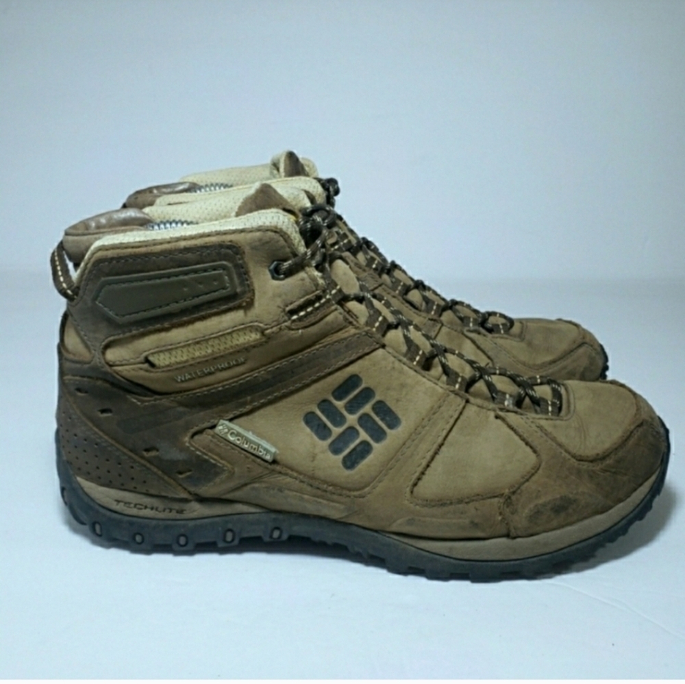 Columbia Newton Ridge Waterproof Leather Hiking Trial Boots Shoes